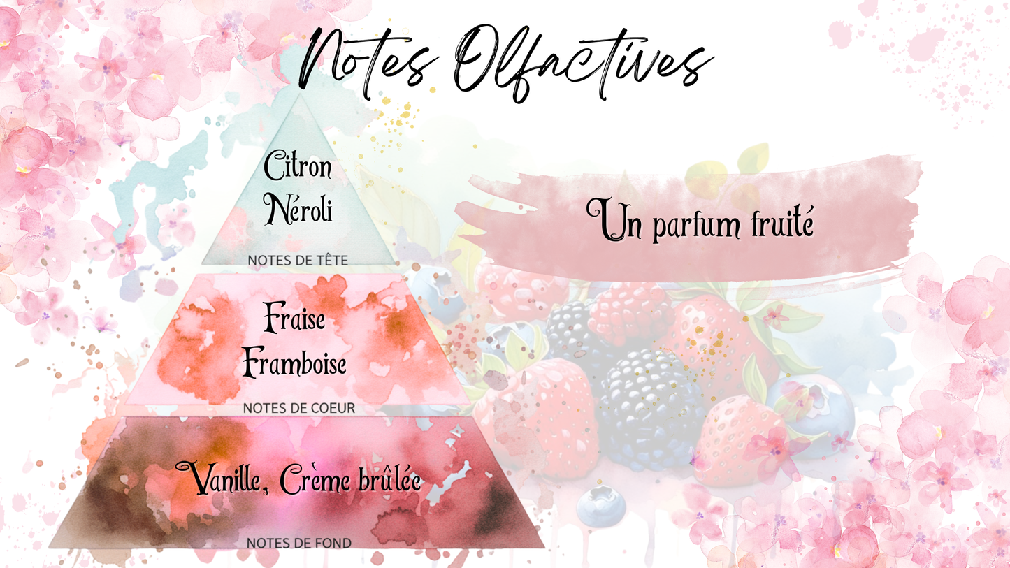 Fondant Parfumé Fruits Rouges