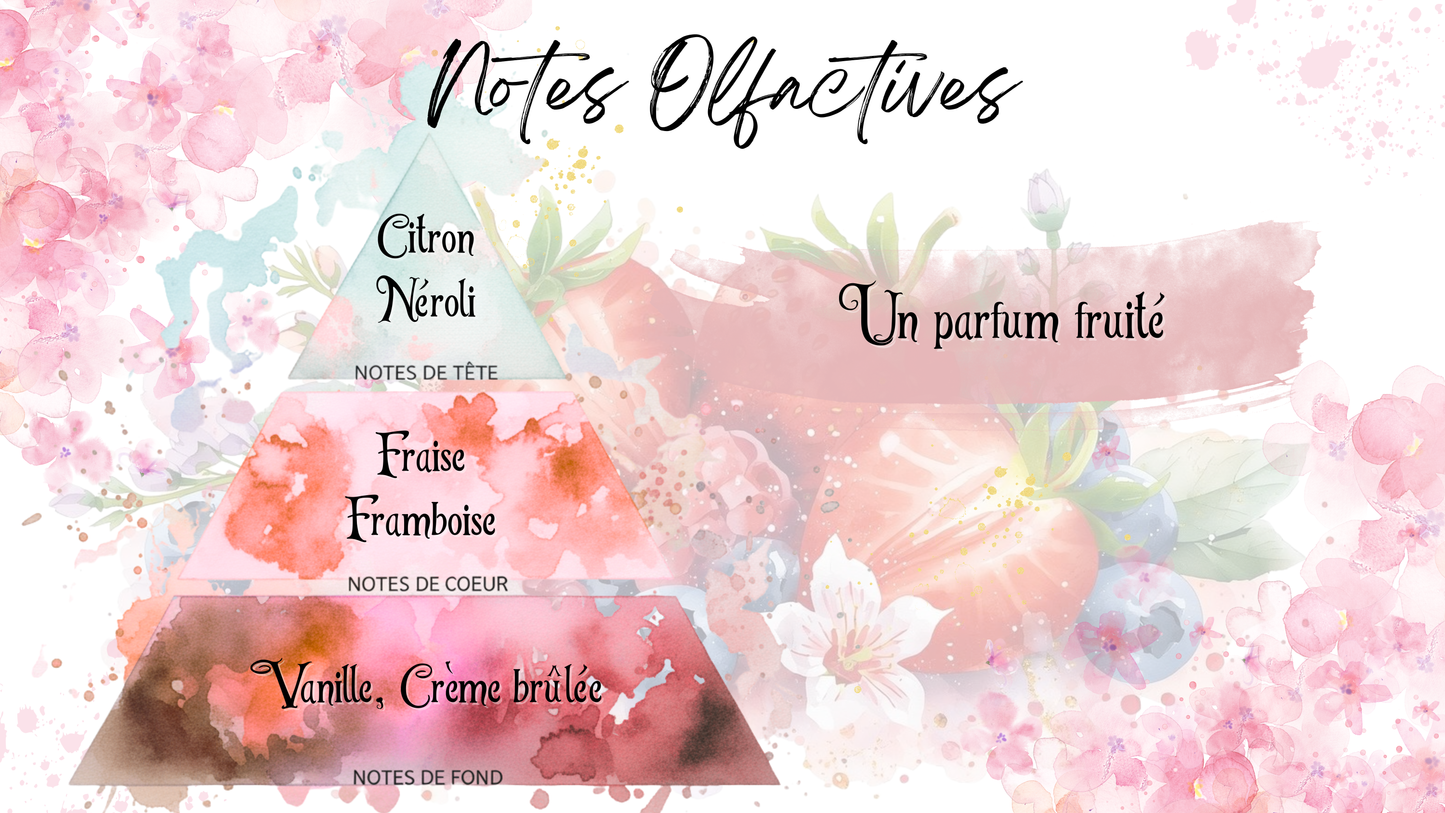 Fondant Parfumé Fruits Rouges