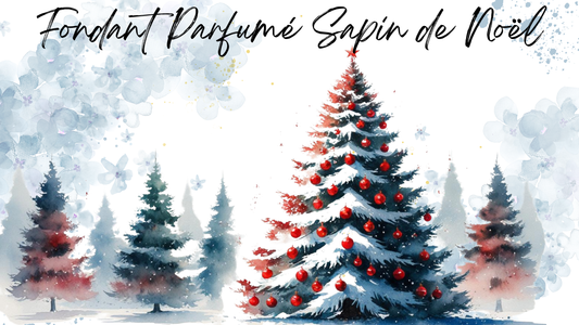 Fondant Parfumé Sapin de Noël