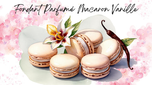 Fondant Parfumé Macaron Vanille