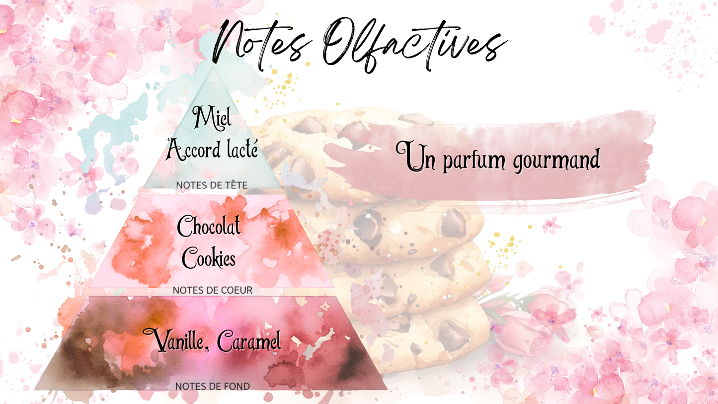 Fondant Parfumé Cookies Chocolat