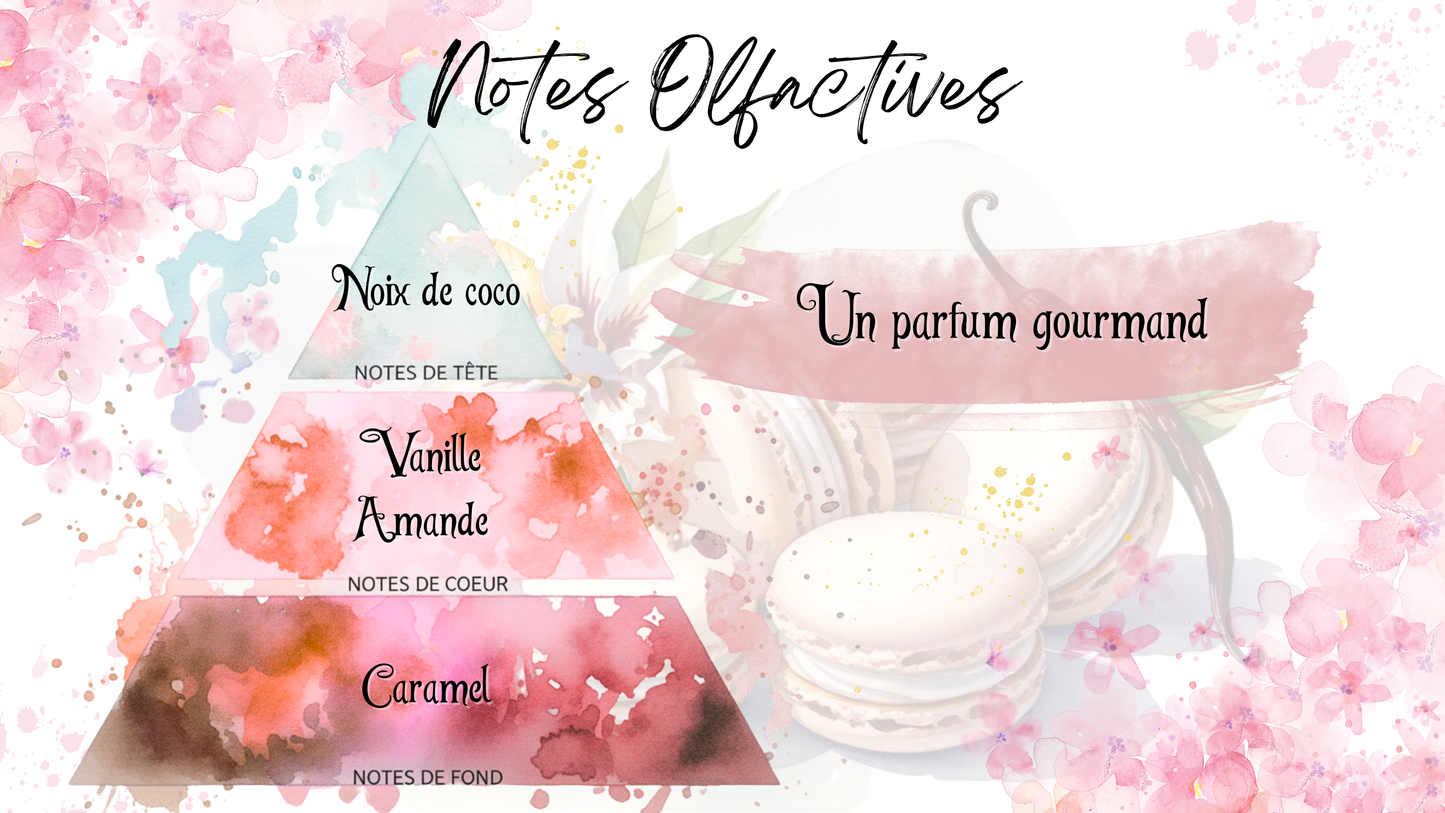 Fondant Parfumé Macaron Vanille