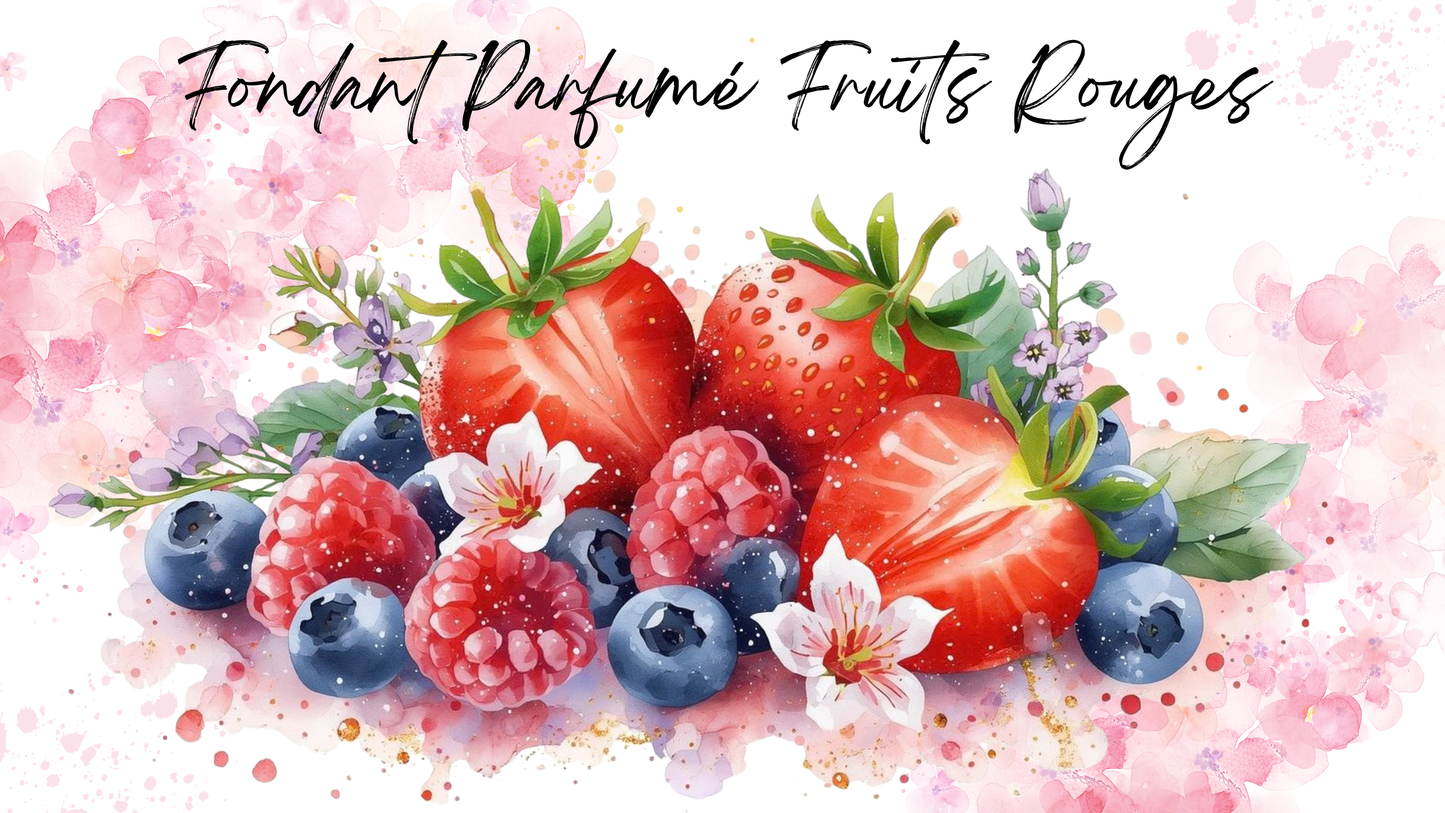 Fondant Parfumé Fruits Rouges