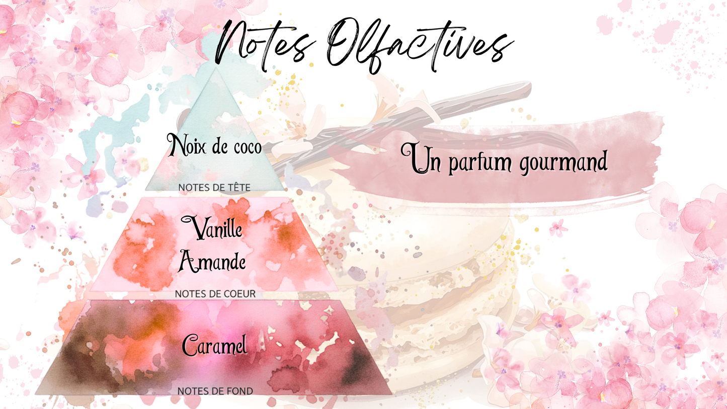 Fondant Parfumé Macaron Vanille