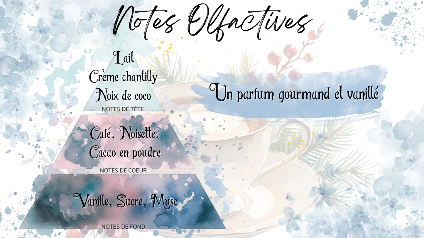 Fondant Parfumé Mocaccino de Noël