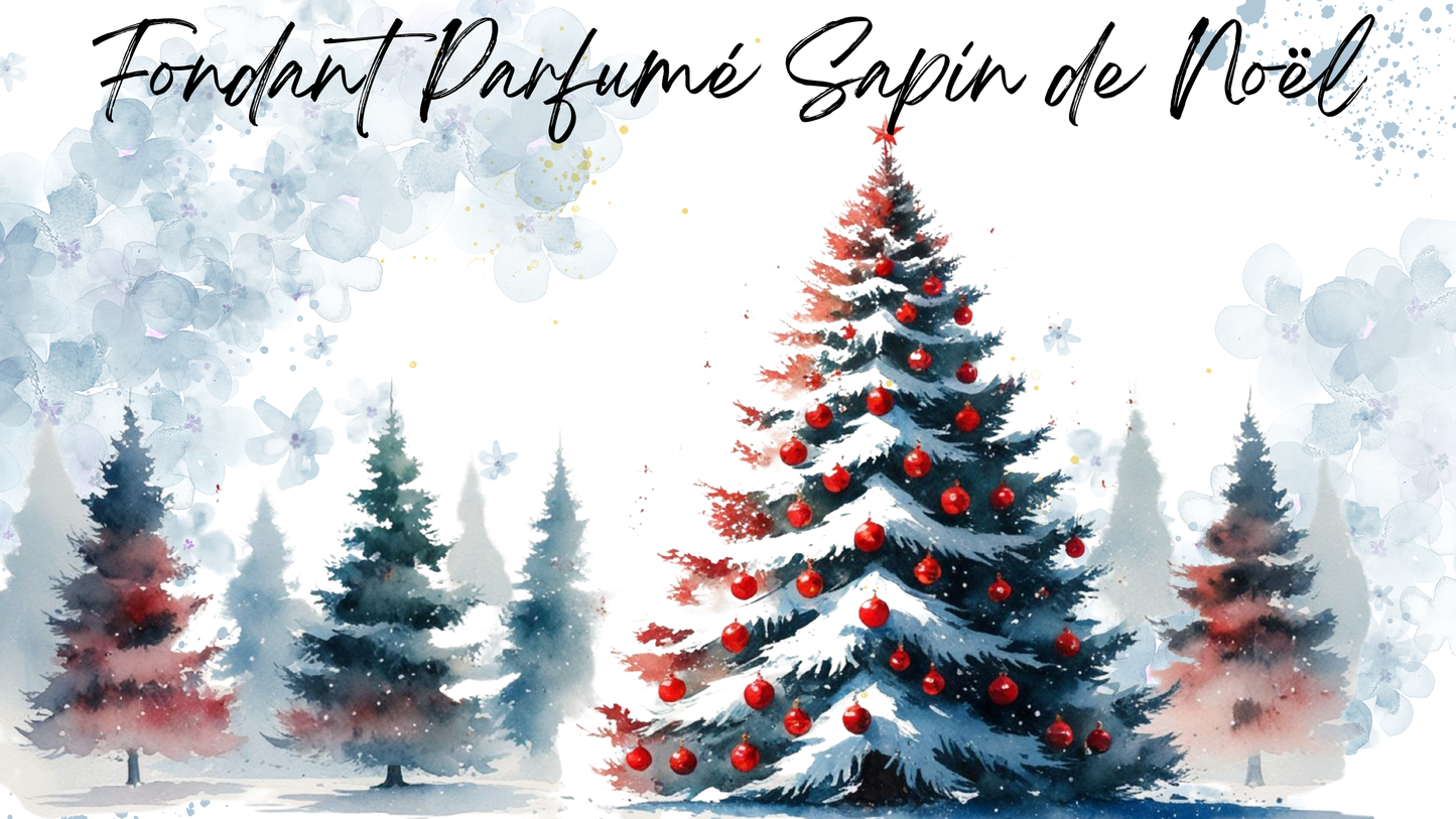 Fondant Parfumé Sapin de Noël