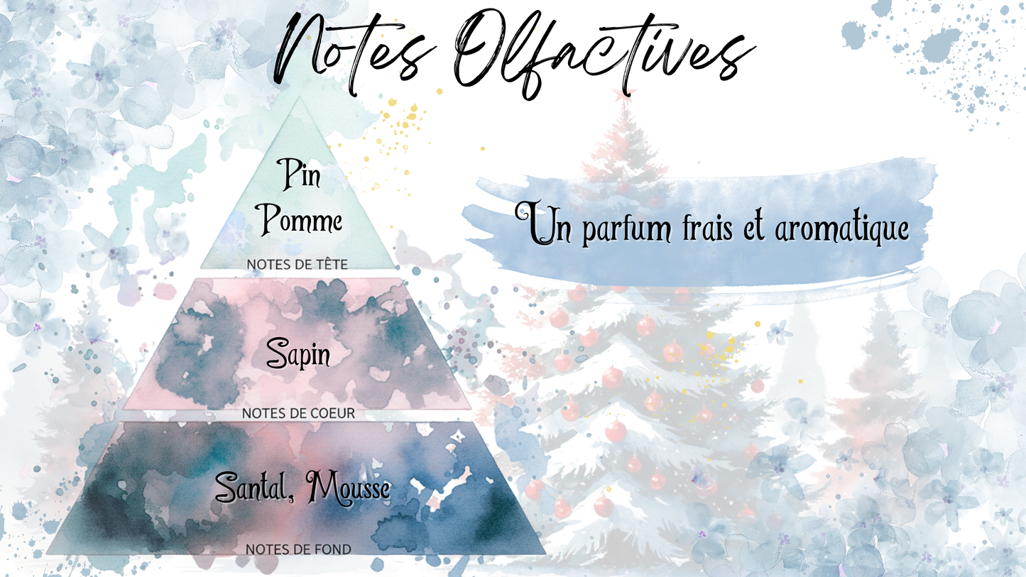 Fondant Parfumé Sapin de Noël