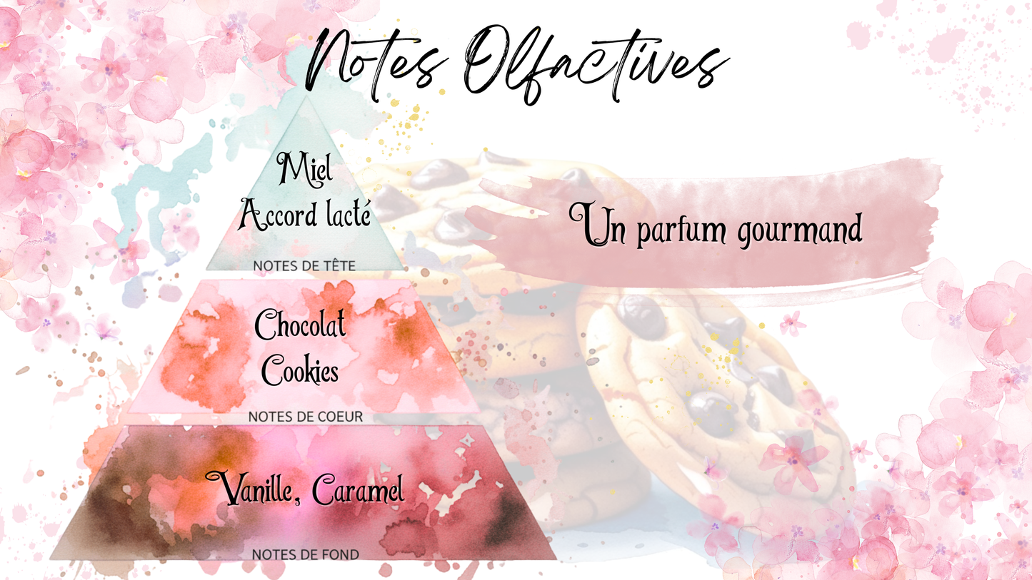 Fondant Parfumé Cookies Chocolat