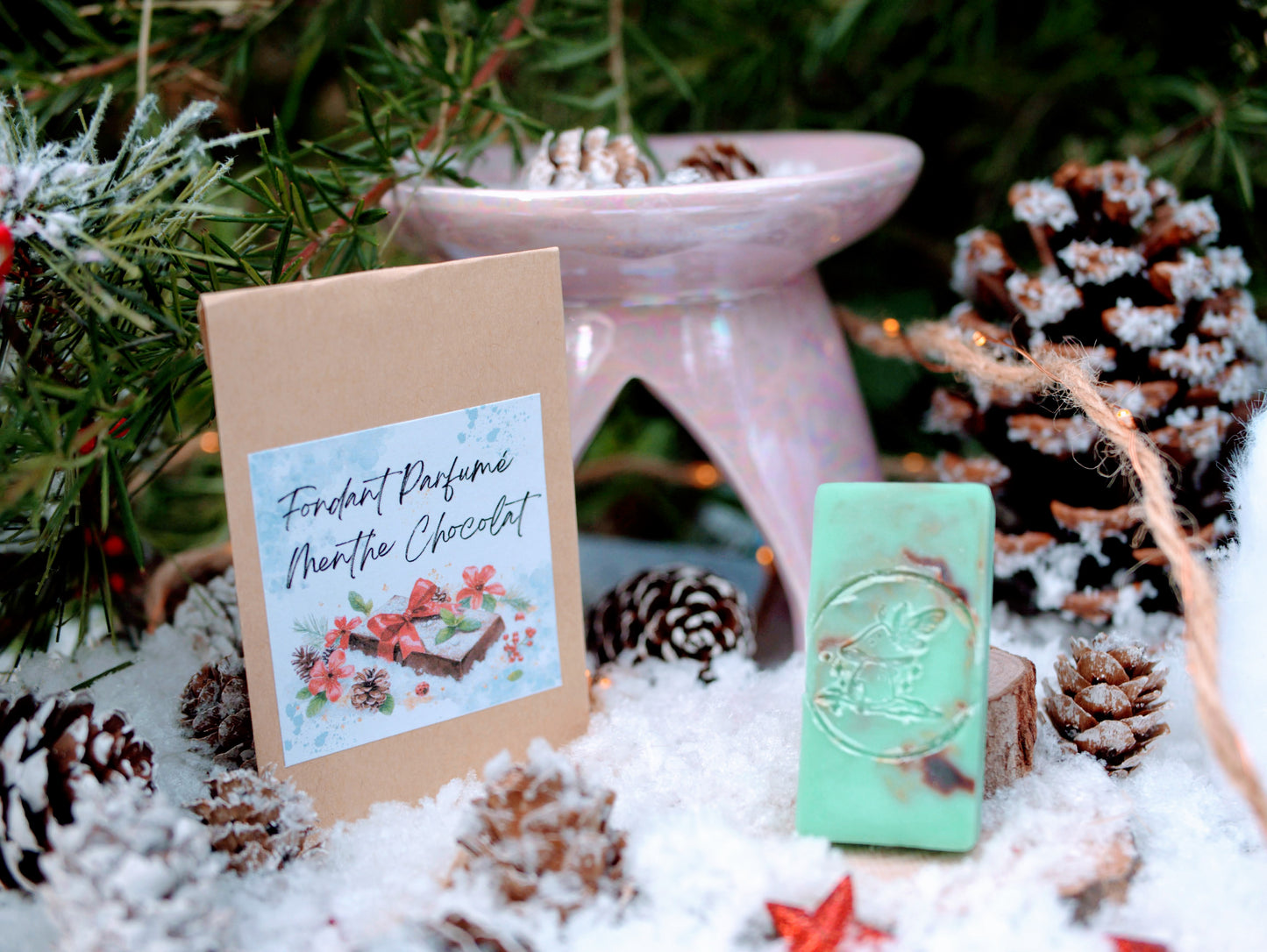 Fondant Parfumé Menthe Chocolat