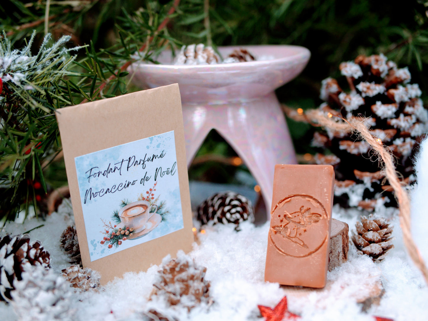 Fondant Parfumé Mocaccino de Noël