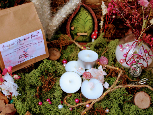 🕯️ Bougies "Flammes Pures"