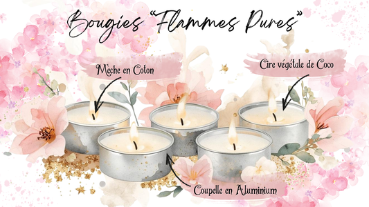 🕯️ Bougies "Flammes Pures"