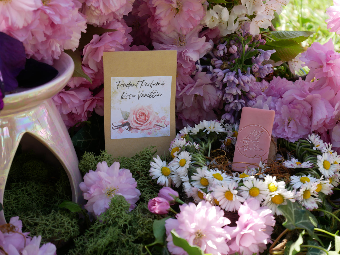 Fondant Parfumé Rose Vanillée
